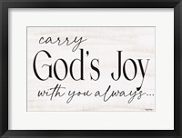 Framed God's Joy