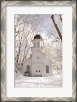 Framed Church in the Woods