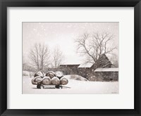 Framed Winter Food