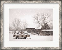 Framed Winter Food