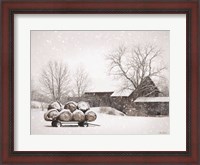 Framed Winter Food