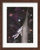 Framed Astronaut in Space