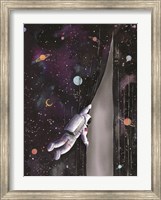 Framed Astronaut in Space