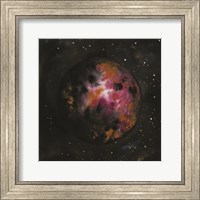 Framed Celestial Planet