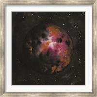 Framed Celestial Planet