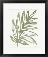 Nature in Sage I Framed Print