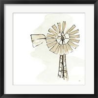 Framed Windmill I Neutral