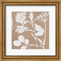 Framed Leaves of Inspiration IV Neutral