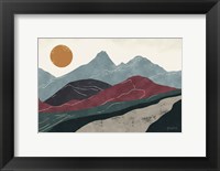 Framed Peru Trails