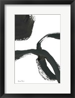 Inky V Framed Print