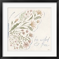 Wildflower Vibes VII Neutral Framed Print