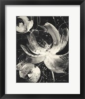 Bold III Dark Vertical Framed Print