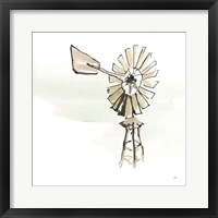 Windmill IV Framed Print