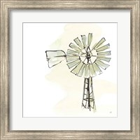 Framed Windmill I