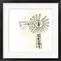 Windmill I Framed Print