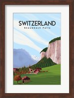 Framed Swiss Alps