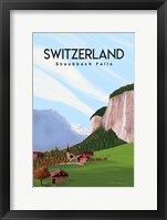 Framed Swiss Alps