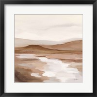 Cinnamon Riverbank II Light Framed Print