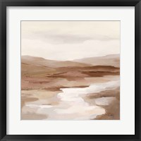 Cinnamon Riverbank I Light Framed Print