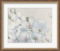 Framed Spring Apple Blossoms Neutral