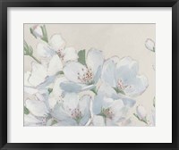 Framed Spring Apple Blossoms Neutral