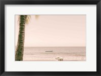 Framed Dominican Fishing Boats