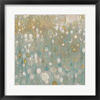 Rain Abstract II Neutral Framed Print