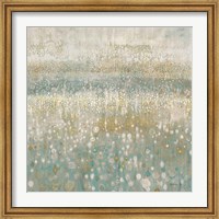 Framed Rain Abstract I Neutral