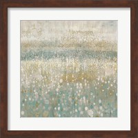Framed Rain Abstract I Neutral