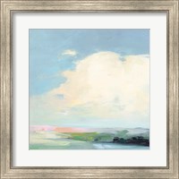 Framed Colorful Horizon II Bright