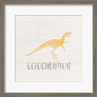 Framed Velociraptor Sq