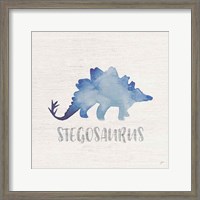 Framed Stegosaurus Sq