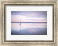 Framed Sailboat in Bellingham Bay I Vignette