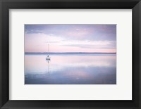 Framed Sailboat in Bellingham Bay I Vignette