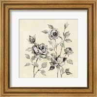 Framed Spring Graphic Floral