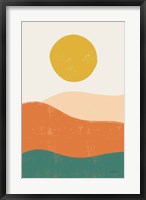 Framed Sun Chaser I