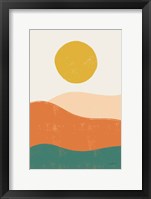 Framed Sun Chaser I