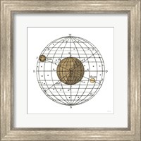 Framed Solar Globe I