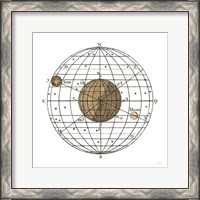 Framed 'Solar Globe I' border=