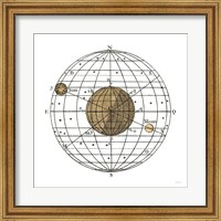 Framed Solar Globe I