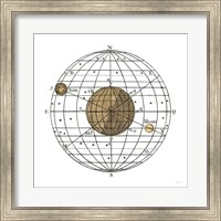 Framed Solar Globe I