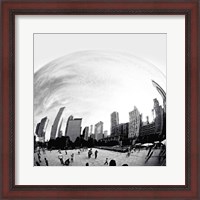 Framed Bean Chicago Bold Sq