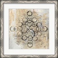 Framed Neutral Mandala II Crop