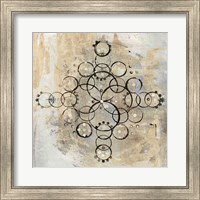 Framed Neutral Mandala II Crop