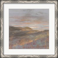Framed Dawn on the Hills Light