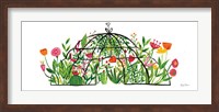 Framed Greenhouse Blooming I