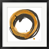 Framed Amber Enso IV