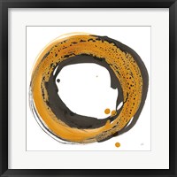 Amber Enso I Framed Print