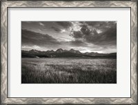 Framed Stanley Basin Sawtooth Mountains Idaho