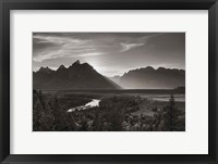 Framed Snake River Overlook Grant Teton National Park